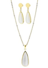 Adelia&acute;s Kette ohne Anh&auml;nger ADELIA&acute;S "Damen Halskette mit Anh&auml;nger &iquest; aus Edelstahl" Gr. 45, gold, Halsketten, Damen, Edelstahl, Kette ohne Anh&auml;nger