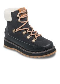 Stiefel Roxy "Azelie", Damen, Gr. 8(38), schwarz, Obermaterial:Obermaterial: 82% Leder / 16% Microfaser, 2% Metall, Futter: 100% Microfaser, Laufsohle: 100% Gummi;, Schuhe Stiefel