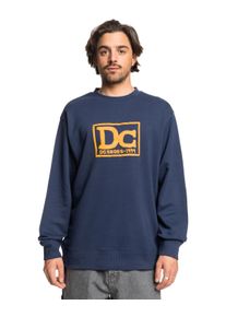 Sweatshirt DC Shoes "Tribute", Herren, Gr. XS, blau (marineblaus), Obermaterial: 55% Walkfrottier, 25% Walkfrottier, 20% Microfaser;, Sweatshirts Sweatshirt