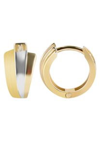 Adelia&acute;s Paar Ohrstecker ADELIA&acute;S "Damen Ohrringe &iquest; Ohrstecker aus 375 Gold", wei&szlig;, Ohrringe, Damen, Paar Ohrstecker