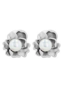 Adelia&acute;s Paar Ohrstecker ADELIA&acute;S "Damen Ohrringe &iquest; Ohrstecker aus 925 Silber mit S&uuml;&szlig;wasserperle", silber, Ohrringe, Damen, Silber 925 (Sterlingsilber), Paar Ohrstecker