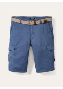 Walbusch Extraglatt G&uuml;rtel Cargo-Bermudas