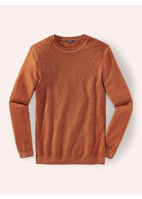 Walbusch Strukturpullover Merino Extrafein