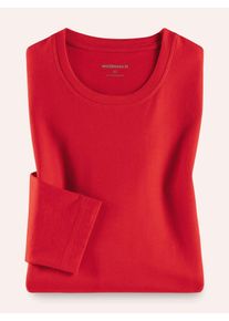 Walbusch Langarm-Shirt Rundhalsausschnitt