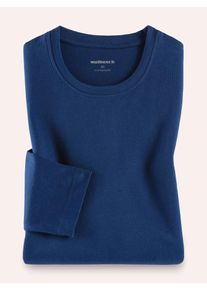 Walbusch Langarm-Shirt Rundhalsausschnitt