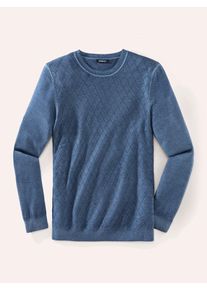 Walbusch Strukturpullover Merino Extrafein