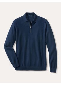 Walbusch Polo-Pullover Merino Extrafein