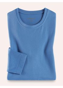 Walbusch Langarm-Shirt Rundhalsausschnitt