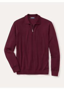 Walbusch Polo-Pullover Merino Extrafein