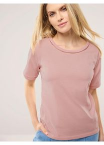 Walbusch Baumwollshirt Lochstickereiband