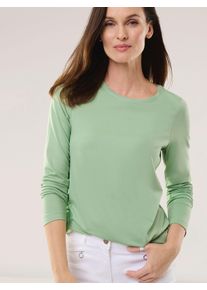 Walbusch Viskose-Shirt Langarm