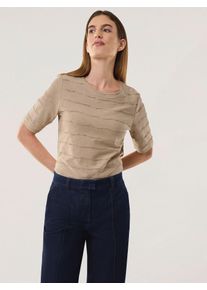 Walbusch Baumwollshirt Streifenstruktur