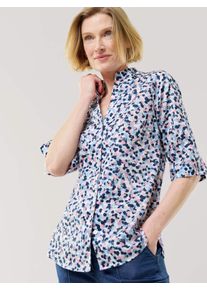 Walbusch Extraglatt-Bluse Kelchkragen