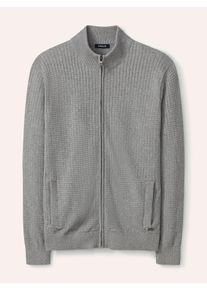 Walbusch Strickjacke Waffelstruktur