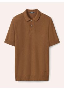 Walbusch Strickpolo Klimastruktur