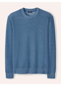 Walbusch Strukturpullover Bicolor