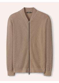 Walbusch Zip-Jacke Ministruktur