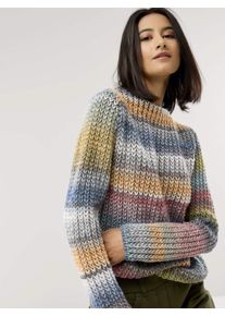 Walbusch Grobstrick-Pullover Farbverlauf