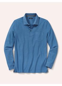 Walbusch Flammgarn-Polo Bicolor