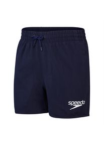 Badeshorts Speedo "Bade-Shorts JOHN f&uuml;r Jungs", Jungen, Gr. S (110/116), N-Gr, blau (marine), Gewirkt, Obermaterial: 100% Polyamid. Futter: 100% Polyester, Badehosen Badeshorts, f&uuml;r Kinder und Jugendliche, mit Ges&auml;&szlig;tasche und Abflusssystem