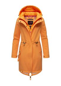 Softshelljacke Marikoo "Marikoo Mount Presanella Damen Jacke B965", Damen, Gr. S, orange (apricot sorbet), Obermaterial: 95% Polyester PES. 5% Elasthan EL., Jacken Softshelljacke