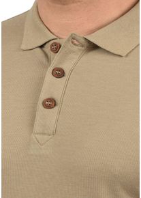 !Solid Poloshirt SOLID "Poloshirt SDTripPolo", Herren, Gr. S, beige (sand melan), Obermaterial: 60% Baumwolle CO. 40% Polyester PES., Shirts Poloshirt