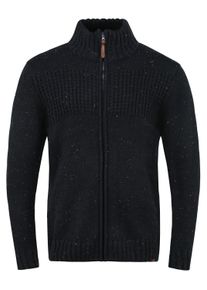 Cardigan INDICODE "Cardigan IDBergen", Damen, Gr. L, schwarz, Grobstrick, Obermaterial: 97% Polyacryl PAN. 3% Polyester PES., unifarben, normal, Strickjacken Cardigan