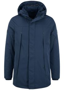 Langmantel INDICODE "Parka IDRader", Herren, Gr. L, blau (navy), Obermaterial: 100% Polyester PES., normal, M&auml;ntel Langmantel
