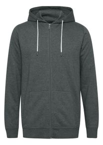 Sweatjacke 11 Project "Sweatjacke PRGarrick", Herren, Gr. M, grau (dunkelgrau melange), Obermaterial: 80% Polyester PES. 20% Baumwolle CO., Sweatjacken Sweatjacke