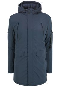 !Solid Langmantel SOLID "Parka SDMaver", Herren, Gr. L, blau (insignia blau), Obermaterial: 100% Polyester PES., normal, M&auml;ntel Langmantel