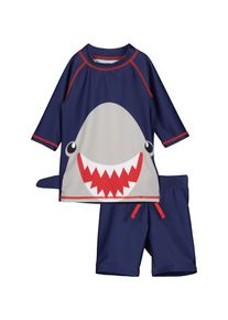 Shirt & Shorts Blue Seven, Jungen, Gr. 104 (110), ultramarin, Jersey, Obermaterial: 85% Polyester, 15% Elasthan, bedruckt, unifarben, KOB Set-Artikel Shirt & Shorts, Beach-Set f&uuml;r den Strandurlaub