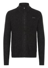 Strickjacke Blend "Strickjacke BHMPattix", Herren, Gr. XL, grau (charcoal mix), Obermaterial: 100% Polyacryl PAN., Strickjacken Strickjacke