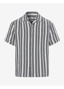 Brax Herren Hemd Style LEO navy, dunkelblau, Gr. L