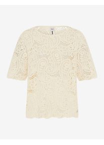 Brax Damen Shirt Style CARA S soft ecru, cremewei&szlig;, Gr. 34