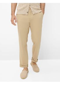 Eurex By Brax Eurex Herren Flatfronthose Style TORGE BEIGE, Beige, Gr. 35U