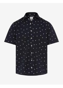 Brax Herren Hemd Style HARDY navy, dunkelblau, Gr. L