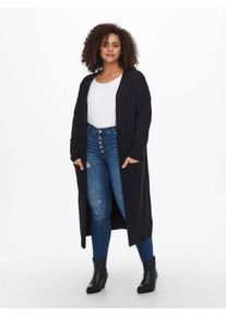 Only sheego Gro&szlig;e Gr&ouml;&szlig;en Strickjacke, black, Gr&ouml;&szlig;e L - Damen