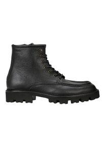 Stiefel BOSS "Stiefel Julyo Halb gr", Herren, Gr. 43, schwarz, Obermaterial: 100% Rindsleder Leather cow. Futter: 60% Polyester PES. 40% Polyurethan PU. 90% EVA EVA. 10% Rindsleder Leather cow., Schuhe Stiefel
