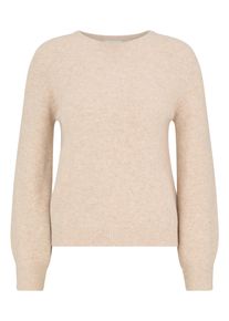 Strickpullover Cartoon "Strickpullover mit Rundhalsausschnitt", Damen, Gr. 40, beige, Obermaterial: 60% Polyacryl PAN. 30% Polyamid PA. 8% Wolle mw. 2% Elasthan EL., Pullover Strickpullover
