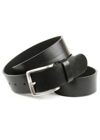 Lederg&uuml;rtel Anthoni Crown, Damen, Gr. 105, schwarz, Leder, unifarben, G&uuml;rtel Lederg&uuml;rtel, Denim-Volllederg&uuml;rtel