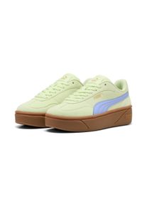 Sneaker Puma "CLUB II ERA PLATFORM SD WNS", Damen, Gr. 37,5, apple spritz, intense lavender, Leder, unifarben, Schuhe Sneaker, sportlicher Stil, mit Gummilaufsohle, mit Schn&uuml;rung