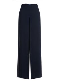 Shorts Vera Mont "Hosenrock im Layer Look", Damen, Gr. 54, EURO, blau (night sky), Obermaterial: 100% Polyester Pol. recyc.., Hosen Shorts