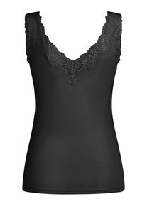 Achselhemd Nina von C. "Damen Achselhemd Romance", Damen, Gr. 50, N-Gr, schwarz, Obermaterial: 95% Modal CMD. 5% Elasthan EL., Unterhemden Achselhemd