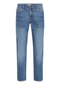 !Solid Bequeme Jeans SOLID "Bequeme Jeans SDRYNO", Damen, Gr. 31, L&auml;nge 34, blau (middle blau denim), Obermaterial: 63% Baumwolle CO. 35% Polyester PES. 2% Elasthan EL., Jeans Bequeme Jeans