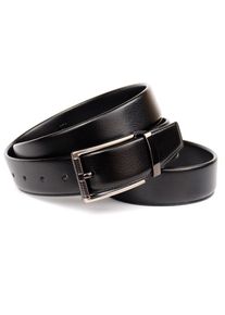 Lederg&uuml;rtel Anthoni Crown, Damen, Gr. 95, schwarz, Rindsleder, unifarben, G&uuml;rtel Lederg&uuml;rtel