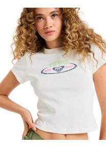 T-Shirt Roxy "Beach Love", Damen, Gr. XL, egret, Obermaterial: 100% Walkfrottier;, Shirts T-Shirt