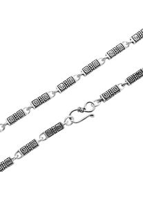 Adelia&acute;s Gliederkette ADELIA&acute;S "Herren Halskette aus 925 Silber 57 cm" Gr. 57, silber, Halsketten, Herren, Blacklist, Gliederkette