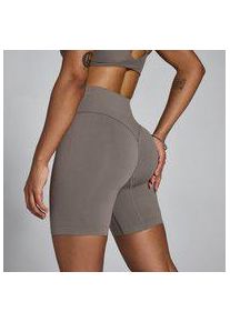 Myprotein MP Damen Tempo Hybrid Seamless Shorts &ndash; Ash Grey - M
