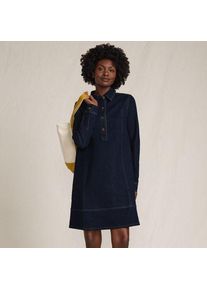 LANDS' END Soft Denim Jeanskleid, Damen,  Blau, Baumwoll-Mischung, by Lands' End