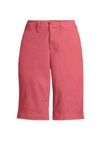 LANDS' END Chino-Bermudas f&uuml;r Damen in Plus-Gr&ouml;&szlig;e, Damen, size: plus, Rot, Elasthan/Baumwoll-Mischung, by Lands' End